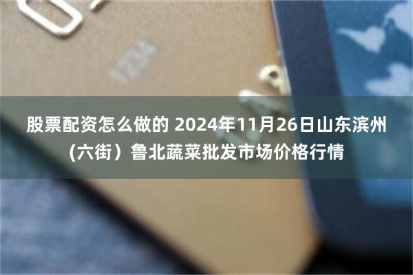 股票配资怎么做的 2024年11月26日山东滨州(六街）鲁北蔬菜批发市场价格行情