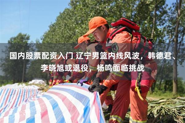 国内股票配资入门 辽宁男篮内线风波，韩德君、李晓旭或退役，杨鸣面临挑战