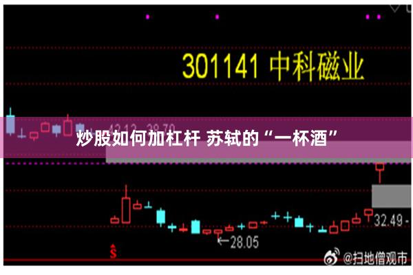 炒股如何加杠杆 苏轼的“一杯酒”
