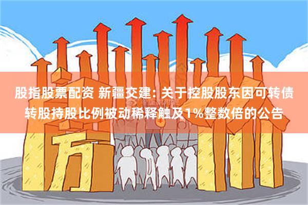 股指股票配资 新疆交建: 关于控股股东因可转债转股持股比例被动稀释触及1%整数倍的公告